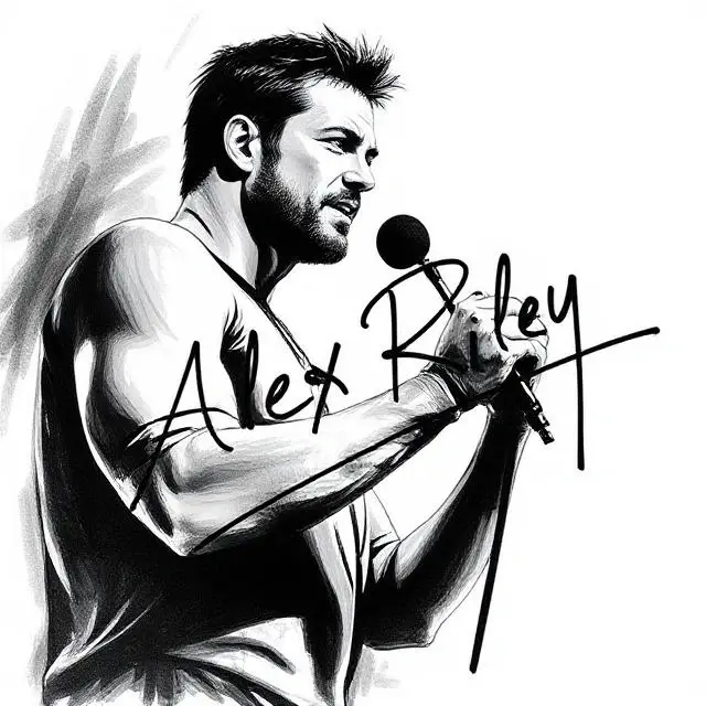 Alex Riley's signature