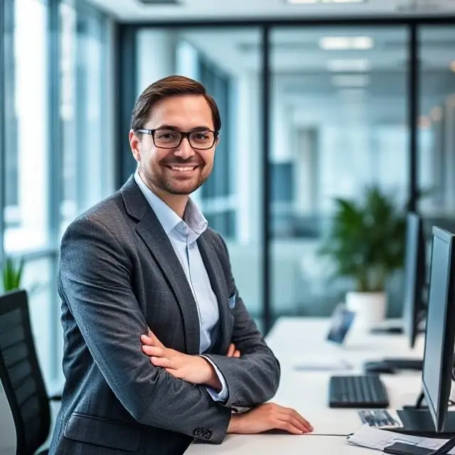 Corporate headshots and office environment