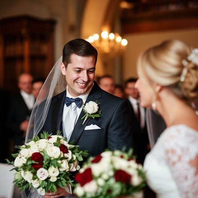 Wedding photography moment